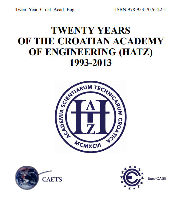 Obavijest – Jubilarna monografija “Twenty Years of the Croatian Academy of Engineering (HATZ) 1993-2013”