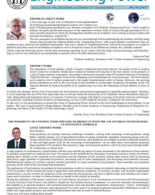 “Engineering Power“ Vol. 12(1) 2017