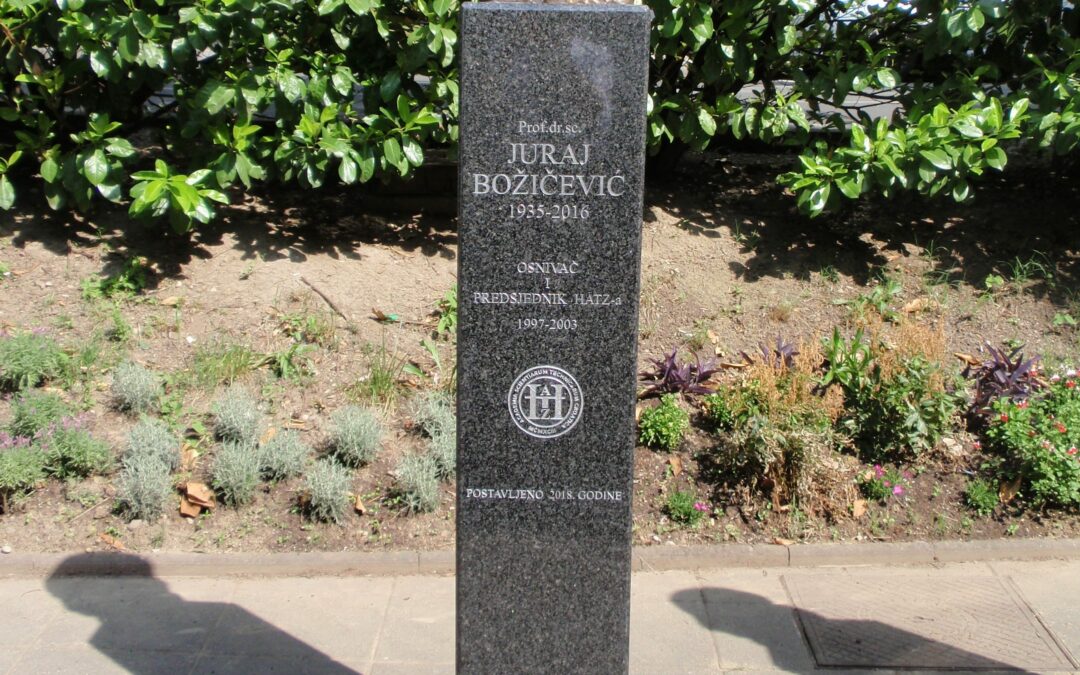 Svečano otkrivanje biste pok. prof. dr. sc. Jurja Božićevića