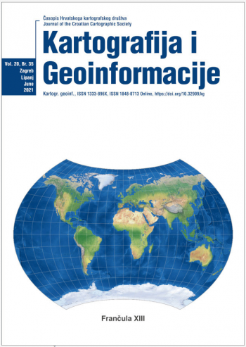 Časopis Hrvatskog kartografskog društva – Kartografija i Geoinformacije – Vol. 20, Br. 35