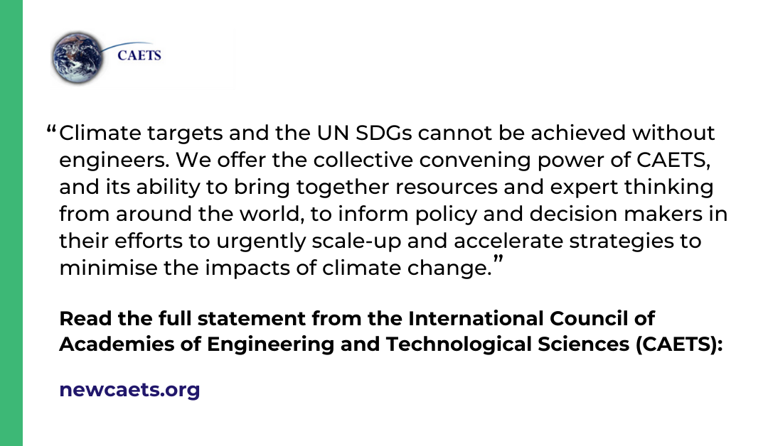 CAETS  COP26 Statement